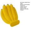 Cute Banana Gadget for Desk Phone Stand, Fun Desktop Holder, 3D Printed Decorative Cell Cradle Creative Ornament, Stress Relief Gift Home Office