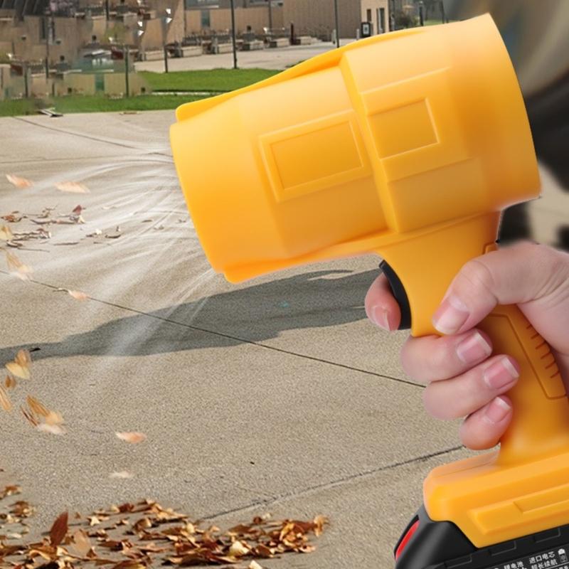 Powerful Brushless Batteries Leaf Blower Duster With Turbocharged Fan Design For Outdoor Cleaning And Car Garden Use