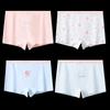 MaoRen Girls' 10A Antibacterial Mulberry Silk Cotton Boxer Briefs