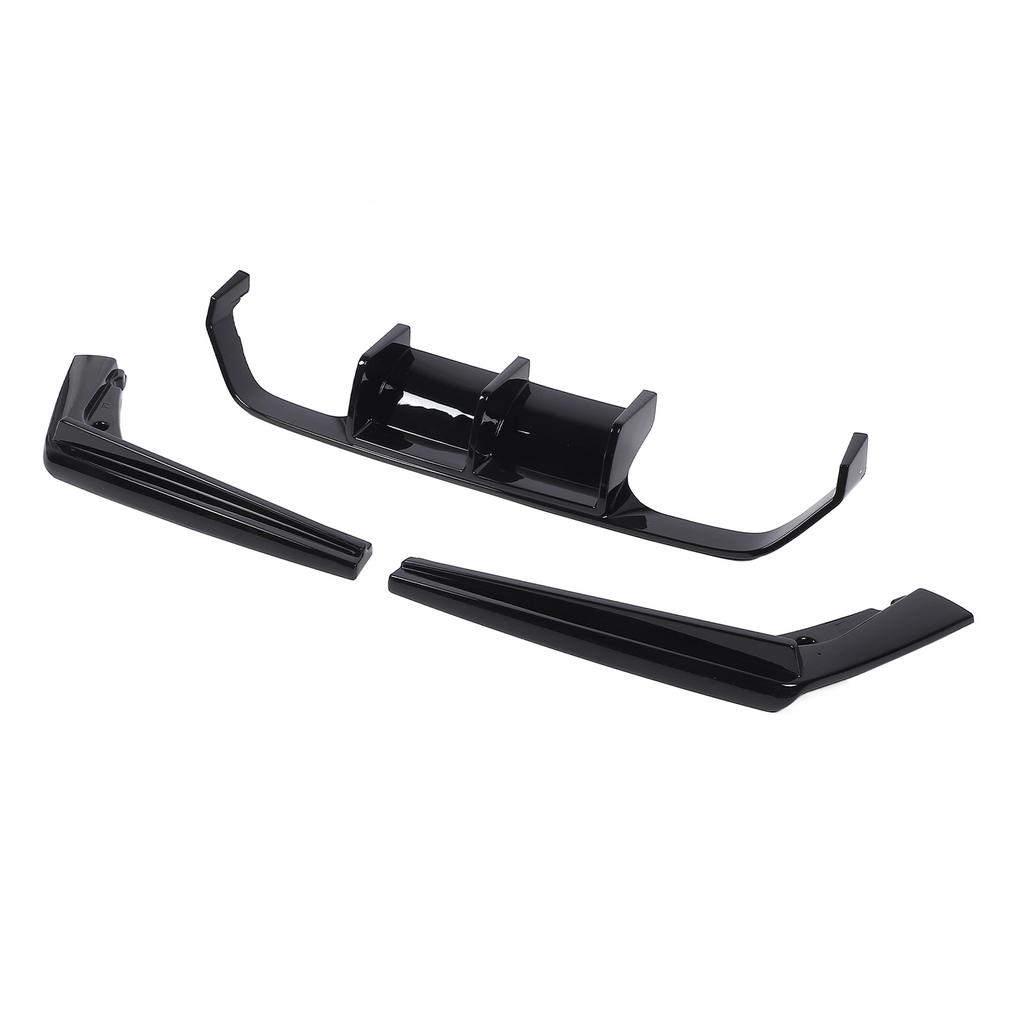 Heckstoßstangenlippe Diffusor Glänzend Schwarz Sportliche Optik Hecklippe Karosseriekit Diffusor Spoiler für F80 M3 F82 M4 F83
