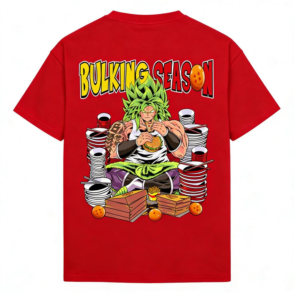 Dragon Ball Brolli Mens Tshirt 2026 Summer Loose Cotton Anime Printed Street Style Fitness and Leisure Outdoor Loose Tshirt