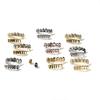 Factory Direct Jewelry Braces Diamond Plated Rap Braces Teeth Grills
