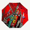 1pc Anime Characters Outdoor Umbrella - Automatic Opening/Closing Umbrella with Portable Tri-Fold Design, 8-Rib Iron Frame - Perfect Gift for Fan