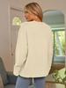 2025 Autumn/Winter European & American Street Style Loose Knit Pullover for Women