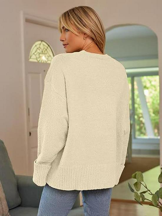 2025 Autumn/Winter European & American Street Style Loose Knit Pullover for Women