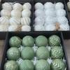 12pcs/set 8.0cm antique-style Christmas ball decorations for Decorations,Wedding Party Decorations,Ball Ornaments