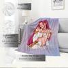 K-POP Anime Girls Group  Four Seasons Soft Warm Blanket  All-Season Thick Knit Polyester Bedspread for Bed, Camping, Travel  Perfect Gift