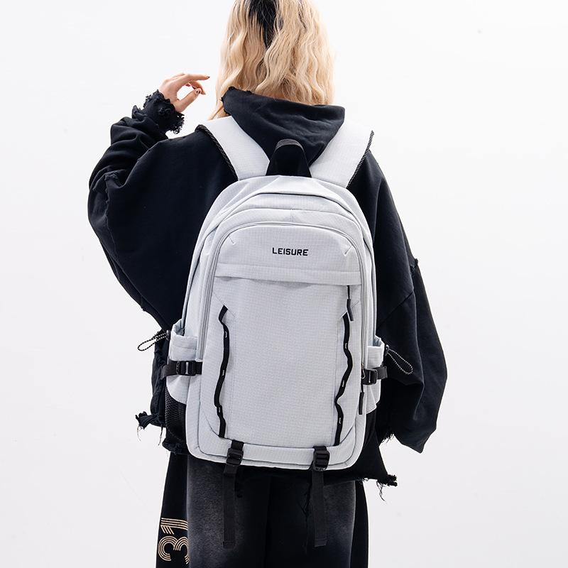 Schoolbag Japanese Lightweight Burden Reduction Backpack Women's Large Capacity Junior High School Commuter School Bag Women's Outdoor Mountaineering