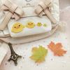 Adorable Yellow Duck Embroidery Patch Hair Clip with Self-Adhesive Backing for DIY Craft and Children's Clothing