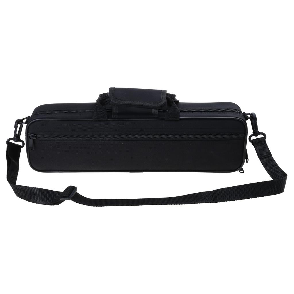 Nylon Padded Flute Case With Adjustable Shoulder Strap Flute Handbag Shoulder Bag Soft Lining 16 Holes Flute Bag