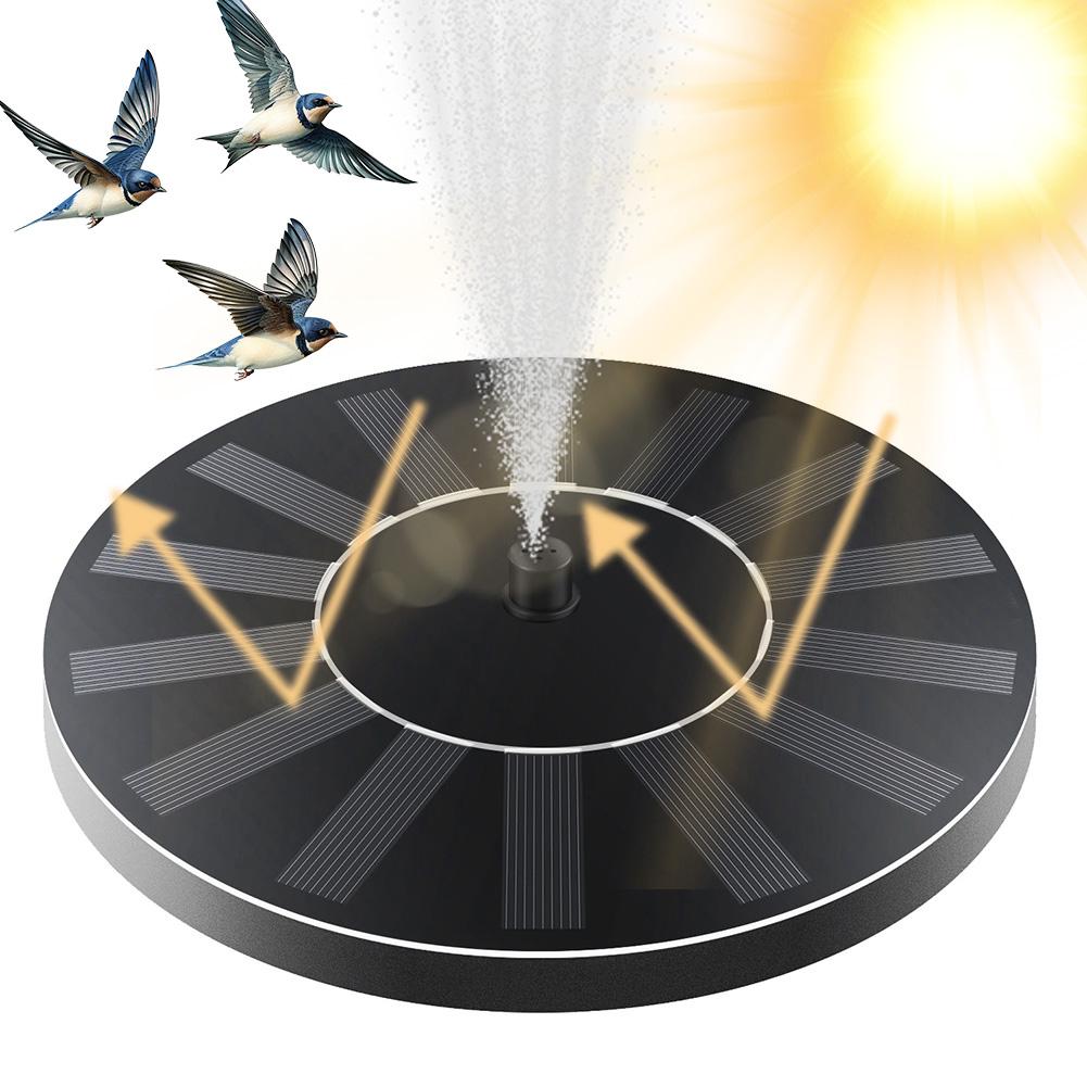 

1.4W Solar Power Garden Waterfall Fountain with 6 Nozzles Floating Water Fountain for Pond Pool Patio Garden Fish Tank Aquarium China Mainland
