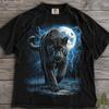 Black Panther Moon T-Shirt, Jungle Cat Vintage 90s Retro Shirt, Lightning Big Cat Graphic Animal Tee, Grunge Aesthetic Unisex Gift