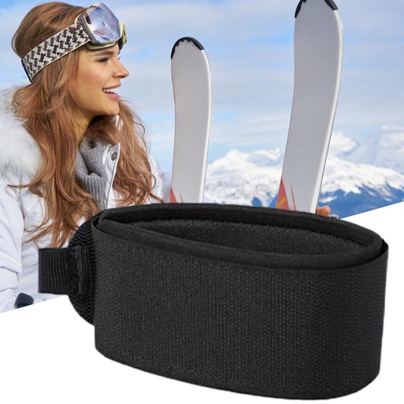 Verstellbare Ski-Wraps Klettverschlüsse Ski-Befestigungen Weiche Ski-Riemen Ski-Zubehör Mit EVA-Schutzpolstern Ski-Wraps Zum Skifahren