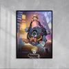 Overwatch Game Character Poster Canvas Printing Overwatch 3D Characters Wall Art Picture Video Game Wall Decor for Gaming Room