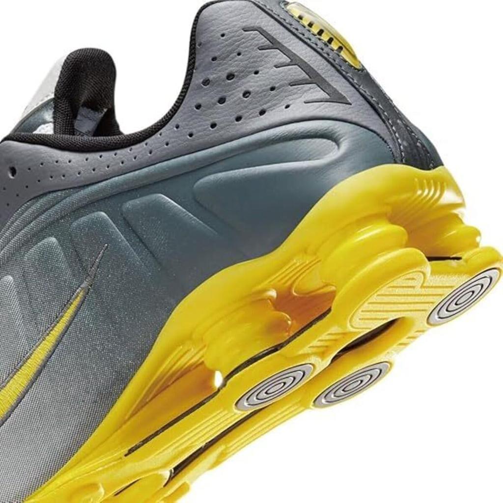 Nike Shox R4 Size SE, Gray/Yellow/White, IH3397-078, 26.0cm