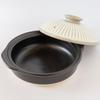 [2025 Authentic Product] Ginpo Touki Banko Ware Ginpo Chrysanthemum Clay Pot, Size 8 (2 Servings), Powdered White, Made In Japan, 41081