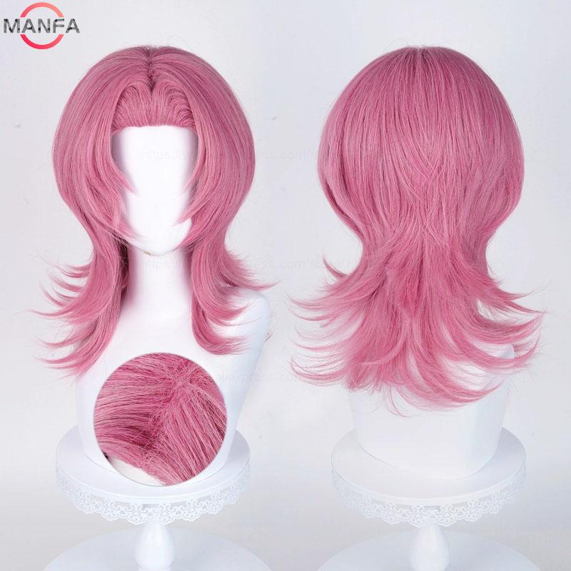 KPop Demon Hunters Saja Boys Rumi Mira Zoey Jinu Romance Mystery Baby Abby Heat Resistant Synthetic Hair Anime Wigs +Wig Cap