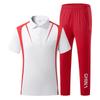 Men's Ice Silk Quick-Dry Polo Shirt & Shorts - Summer Sport Casual Set