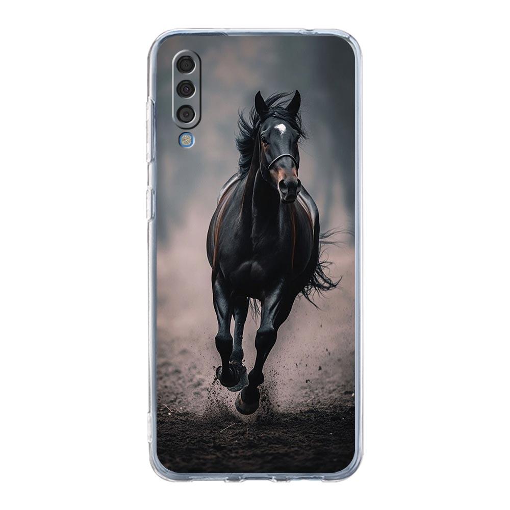 Phone Case For Samsung A56 A36 A26 A16 A14 A12 A22 A32 5G A34 A42 A52 A54 A50 A70 A40 A20E A20S A04S A06 Cover Horses Galloping