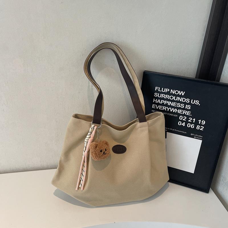 Premium Commuter Large-capacity Bag Women's New Casual Versatile Shoulder Bag College Student Tote Bag