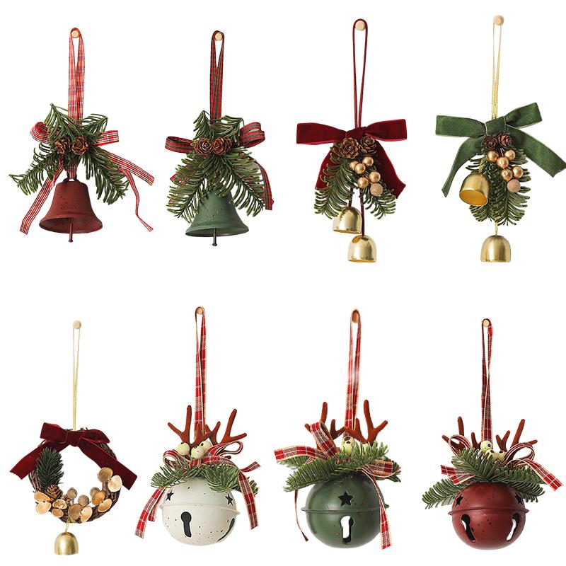 Christmas Deer Antler Design Home Decoration Pendant Wall Hanging Christmas Decorations Xmas Atmosphere 20cm