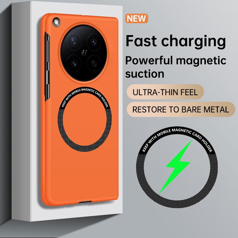 For OPPO Find N6 Frameless Folding Case for Hard PC Case Cover for Oppo Find N6 Wireless Charging Cover Ultra-thin For OPPO Find N6