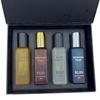 Long Lasting Perfume Gift Set for Man and Woman | EDP 4x20ML | Christmas, Secret Santa, Work, New Year | Bergamot, Patchouli, Cedar and Sandalwood