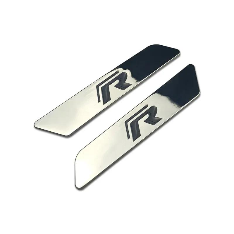 AABIO1 3D Metal for VW Volkswagen Golf Polo Tiguan Passat Bora Jetta Touran Caddy GTI T-Roc Car Side Fender Emblem Sticker Trunk Badge