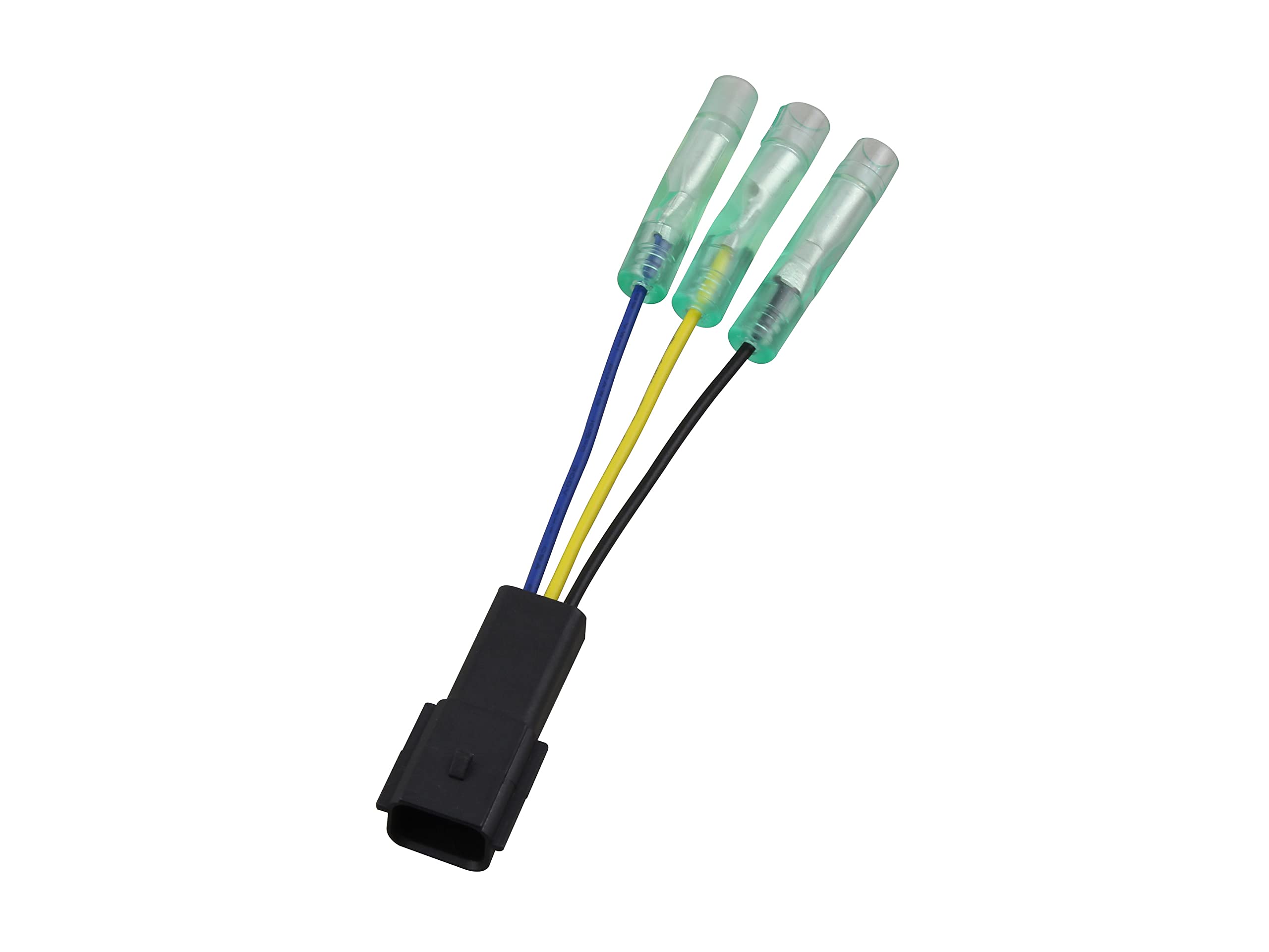 

POSH FAITH Taillight Conversion Coupler for Z900RS Z2 Style Fender Eliminator Kit (Blue Stop, Yellow Position, Black Minus) 132090-CP