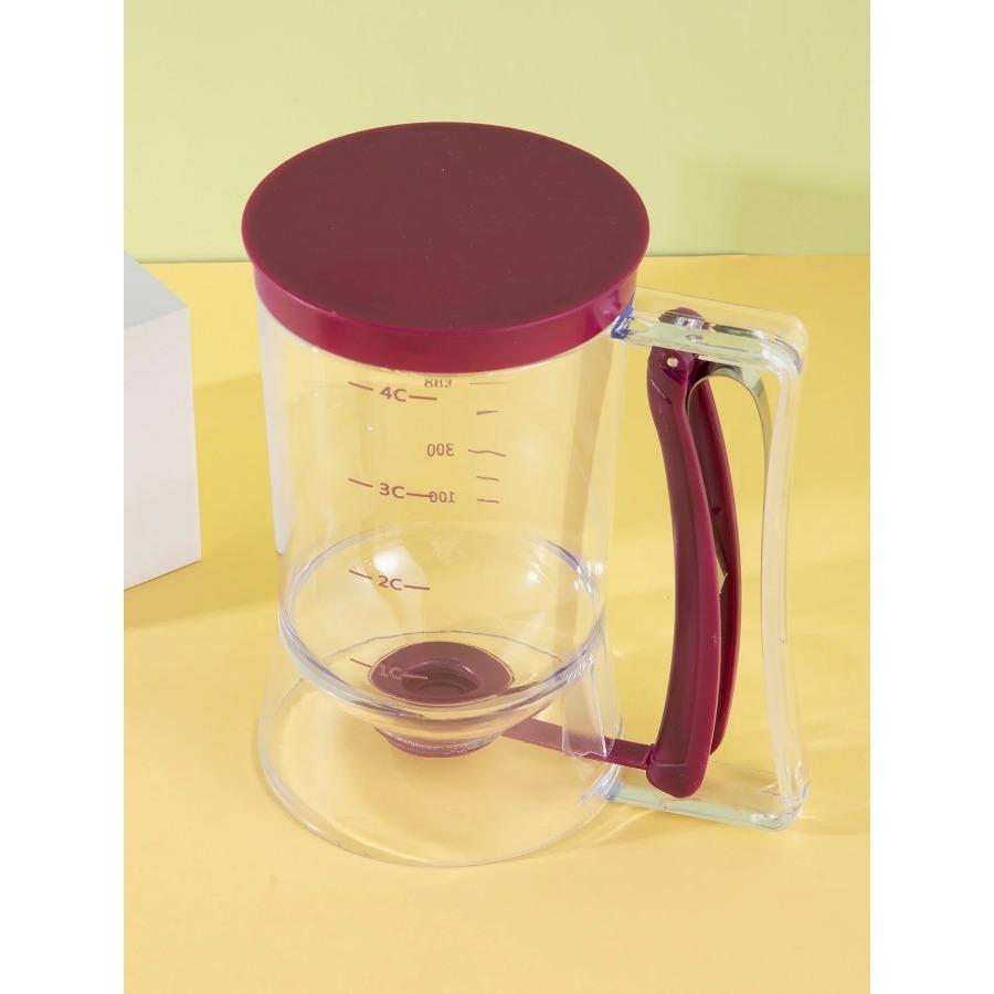 1 Pancake Paper Cup Cake Batter Dispenser Cup Cake Handheld Separator Batter Funnel Measuring Cup Kitchen Daily Accessories