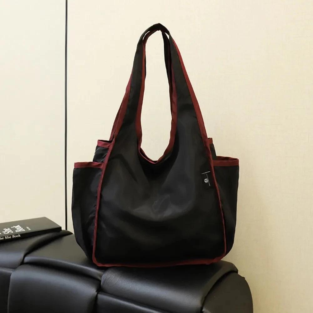 Lightweight Eco-Friendly Fashion Supermarket Shopping Bag Foldable Shopping Bag Reusable Waterproof Travel Grocery Bag