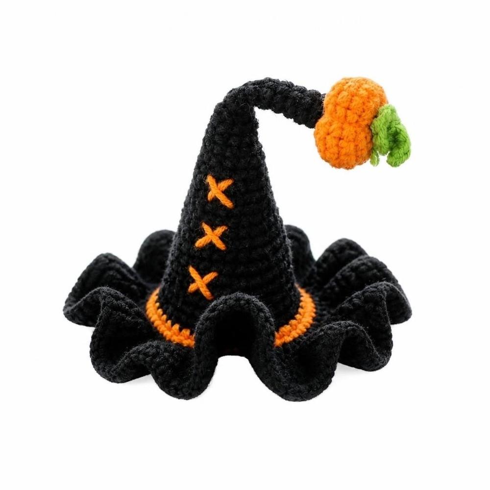 Breathable Cat Headgear Washable Halloween Pet Hat Durable Mini Pumpkin Hat for Pets