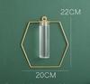 Nordic Ins Glass Test Tube, Hydroponic Vase, Wall Decoration, Home Decoration, Modern, Simple