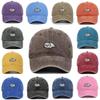 Sea Lion Pattern Vintage Wash Baseball Cap With Breathable Cotton For Travel