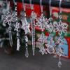 New Year Hanging Acrylic Decorations Crystal Christmas Tree Ornaments Pendant
