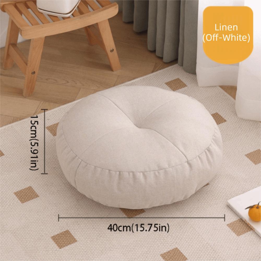 Non-Slip Tatami Mat Leather Futon Tech Fabric Floor Footstool  Bay Window