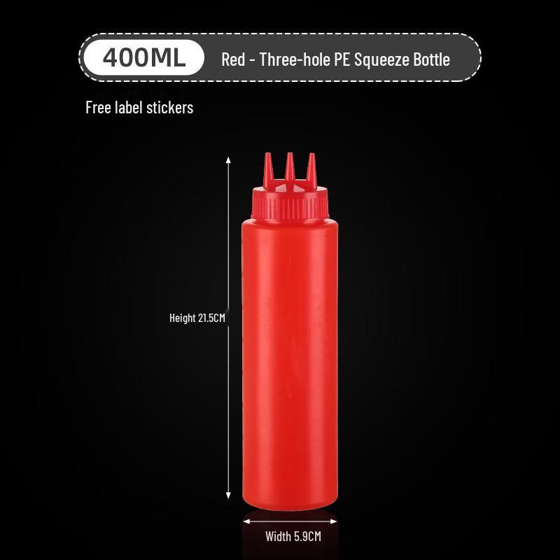 ZISIZ Plastic Squeeze Sauce Bottle
