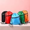 Colorful Polyester Drawstring Sports Backpack with Logo