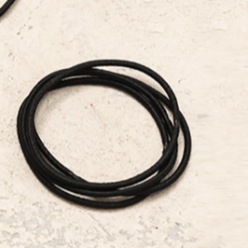 Daiso No Tip Thin Hair Straps  Pack Of 16