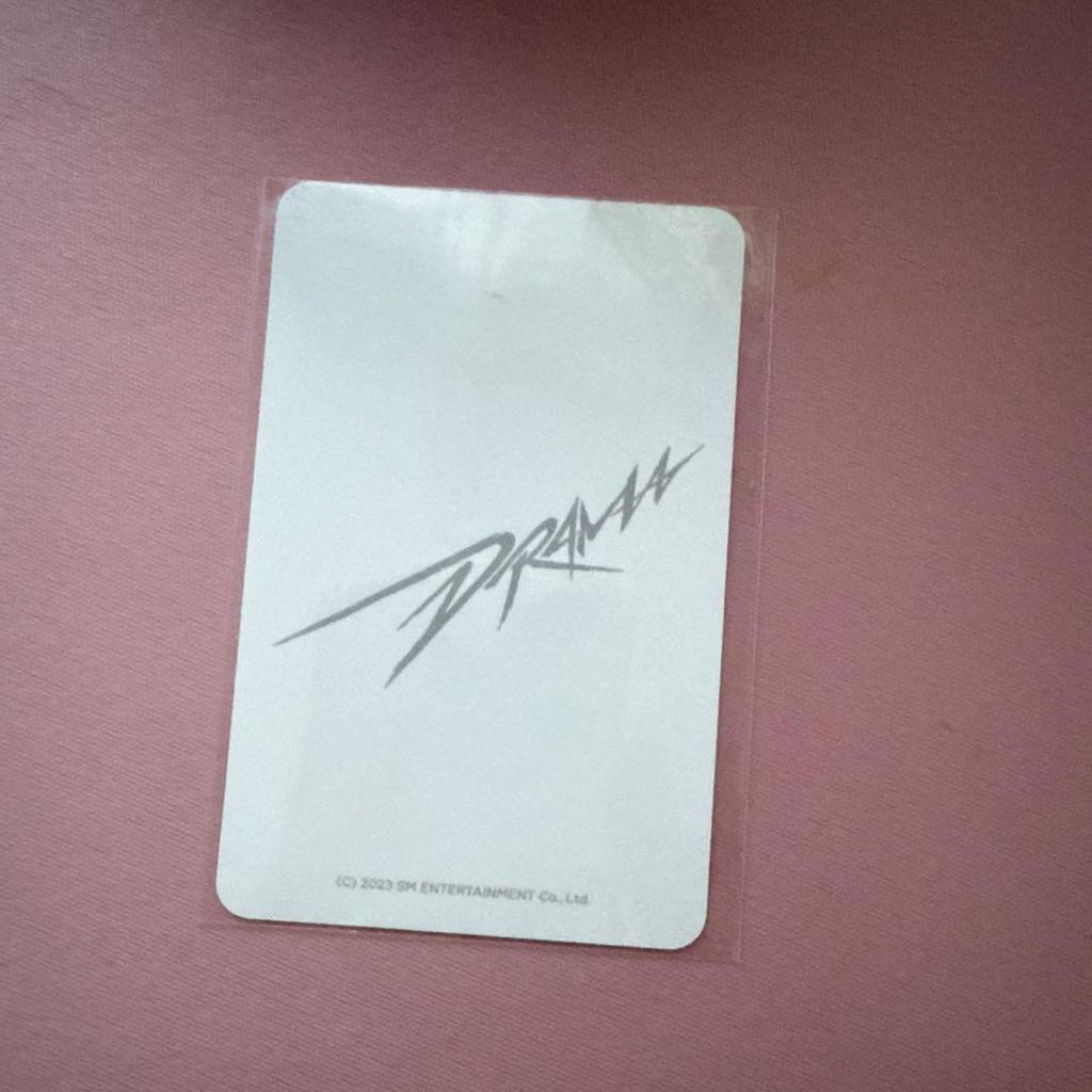 [USED] aespa drama Gisele popup MD cross bag trading card 19