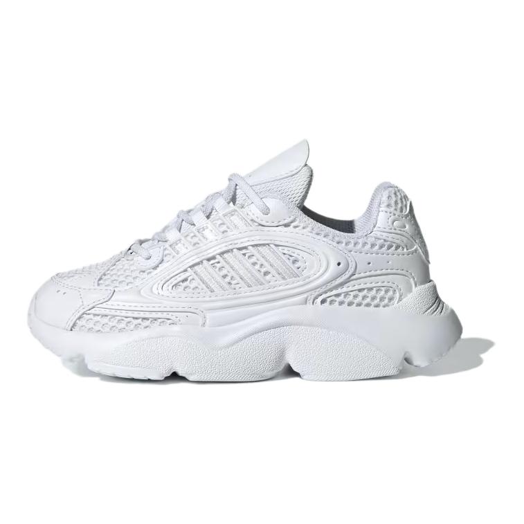 Adidas Ozmillen Elastic Lace C Cloud White Kids Sneakers Core-Black IH2234