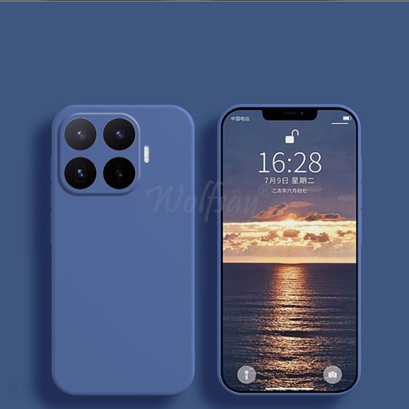 Чехол для Xiaomi 17T Pro Жидкий силикон Однотонная резиновая крышка Чехол для Xiaomi 17T Pro ТПУ Защита от падения Защитный чехол Чехол для Xiaomi 17T Pro Xiaomi 17T синий