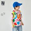Boys' Dopamine Graffiti Cotton T-Shirt