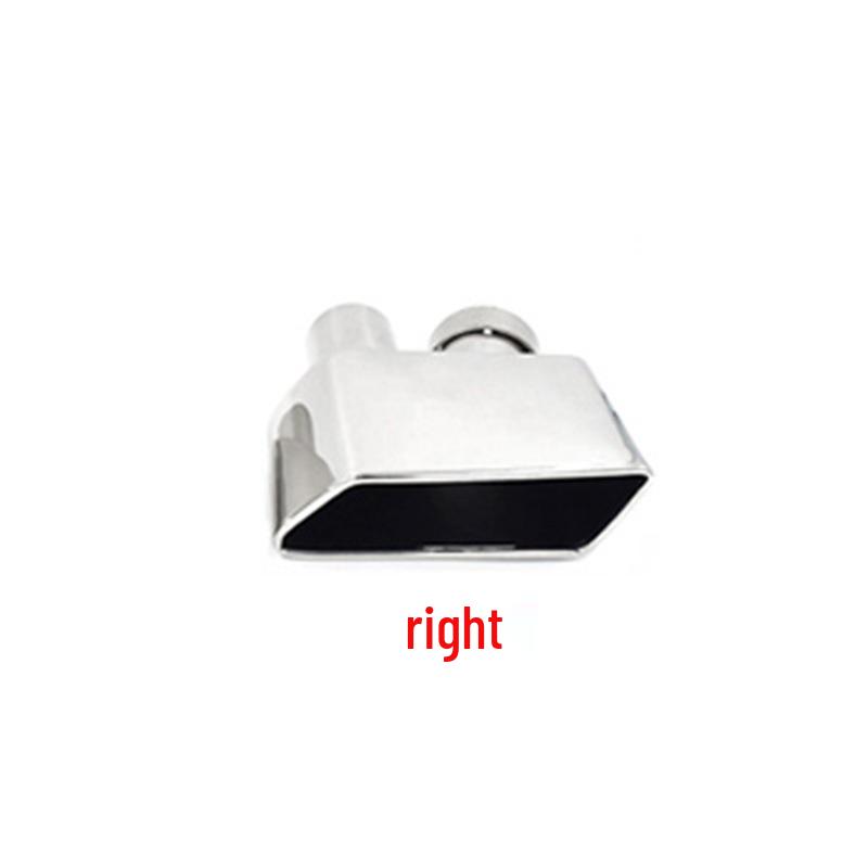 Compatible Exhaust Pipe Opening Modification for BMW 5 Series GT535/GT550 - Round/Square Tailpipe Rear Diffuser F02