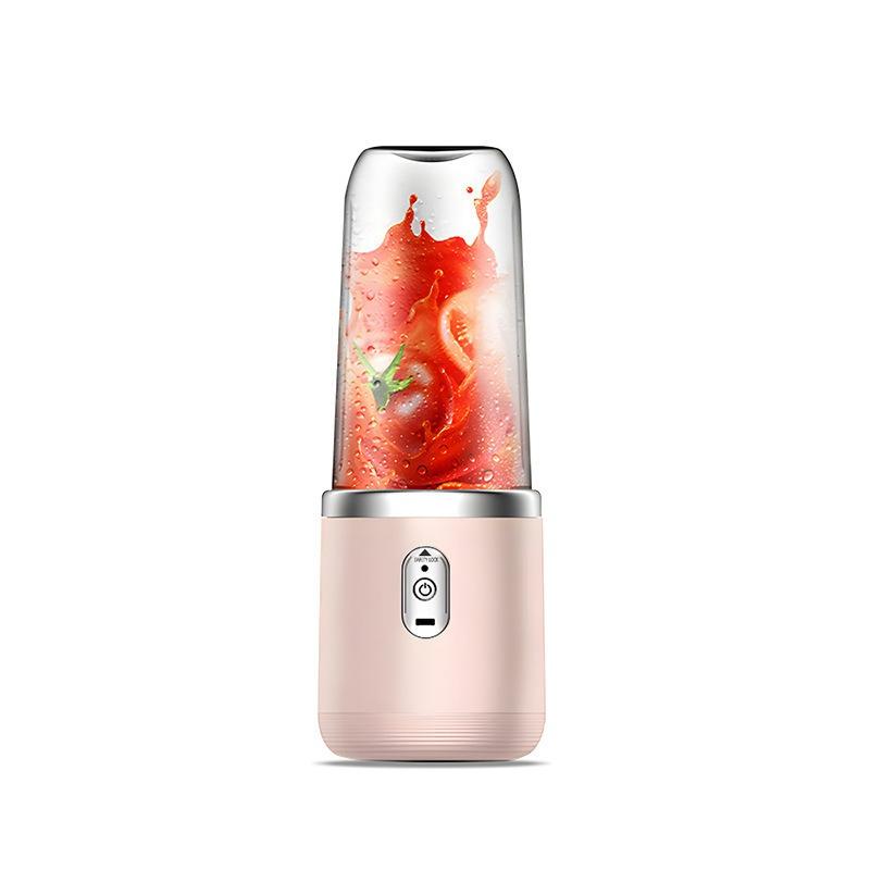 Extrator de Suco - Copo Pequeno Portátil para Suco - Adequado para Estudantes e Uso Doméstico - Liquidificador Recarregável Multifuncional para Fazer Suco