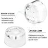 Clear Glass Tealight Candle Holders,Use for Weddings Parties Dinner,Wedding Centerpieces and Home Decor 1 X 2 Inches