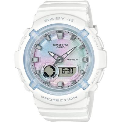 Baby-G BGA-280-7AJF [BABY-G Damenuhr mit Gummiband Veryvery BABY-G Weiß]