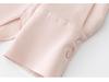 High-Grade Ink Wash Mulberry Silk Stretch Shirt - Spring Georgette Commuting Top