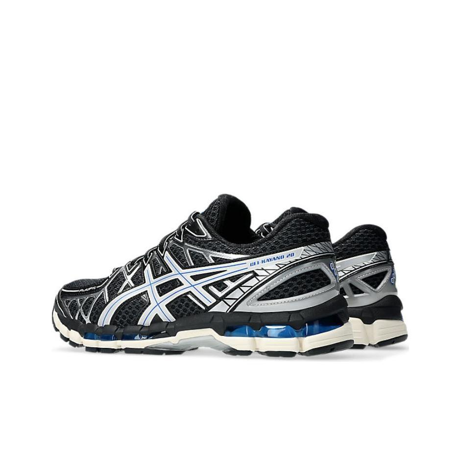 Asics Zapatillas Unisex Gel Kayano 20 Negro Plata Azul Plata Pura 1203A388-001