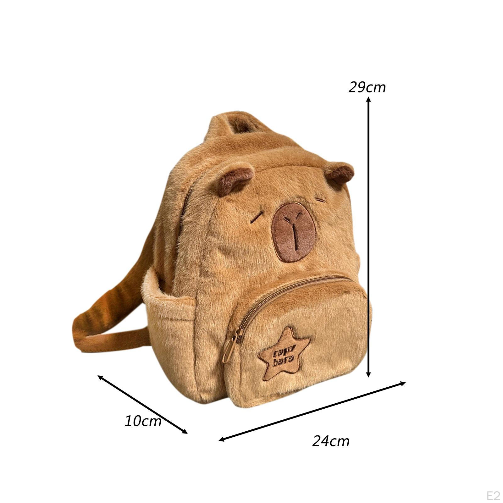 Плюшевый рюкзак Капибара — фото 2